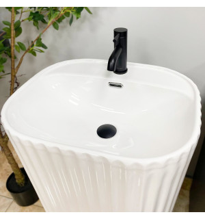 Умывальник VBI TARSIA WHITE напольный VBI-019008