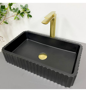 Умывальник VBI FLORENTIA BLACK MATT накладной VBI-015001