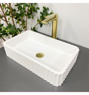 Умывальник VBI FLORENTIA WHITE MATT накладной VBI-015000