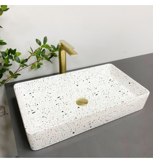 Умывальник VBI TRIEST MOSAIC GLOSSY накладной VBI-012709