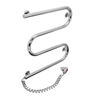 Электрический полотенцесушитель Laris Змеевик 25 РС3 500 х 500 Э подкл. слева