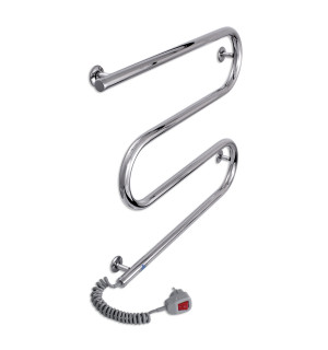 Электрический полотенцесушитель Laris Змеевик 25 РС3 600 х 500 Э подкл. слева