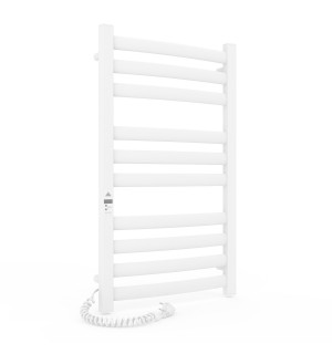 Электрический полотенцесушитель Laris Зебра Атлант Премиум ЧК10 500 х 900 Э подкл. слева