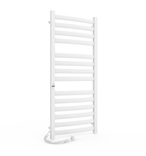 Электрический полотенцесушитель Laris Зебра Атлант Премиум ЧК14 500 х 1200 Э подкл. слева