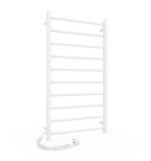 Электрический полотенцесушитель Laris Зебра Альфа ЧК10 500 х 900 Э подкл. слева R3