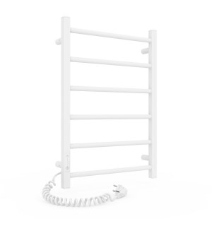 Электрический полотенцесушитель Laris Зебра Альфа ЧК6 400 х 600 Э подкл. слева R3