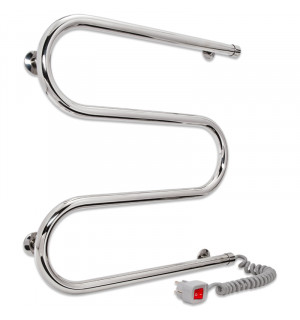 Электрический полотенцесушитель Laris Змеевик 25 РС3 500 х 500 Э (подкл. справа)