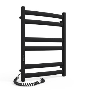 Электрический полотенцесушитель Laris Зебра Атлант ЧКЧ6 500 х 700 Э (подкл. слева) R3