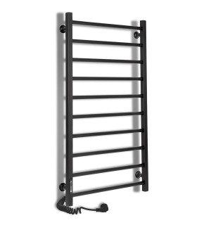 Электрический полотенцесушитель Laris Зебра Альфа ЧКЧ10 500 х 900 Э (подкл. слева) R3