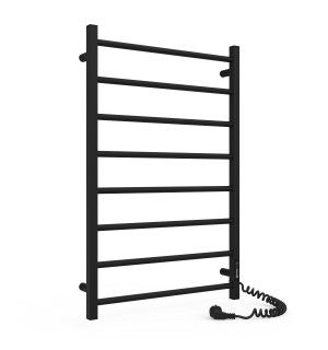 Электрический полотенцесушитель Laris Зебра Альфа ЧКЧ8 500 х 800 Э (подкл. справа) R3