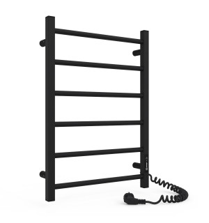 Электрический полотенцесушитель Laris Зебра Альфа ЧКЧ6 400 х 600 Э (подкл. справа) R3