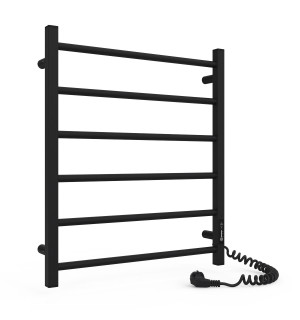 Электрический полотенцесушитель Laris Зебра Альфа ЧКЧ6 500 х 600 Э (подкл. справа) R3