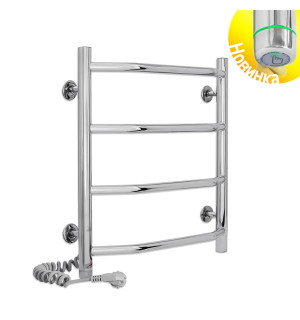 Электрический полотенцесушитель Laris Виктория П4 450 х 500 Э S3 (подкл. слева)