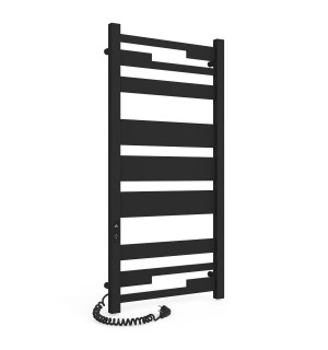 Электрический полотенцесушитель Laris Зебра Афина ЧК(Ч)9 500 х 1100  Э (подкл. слева)