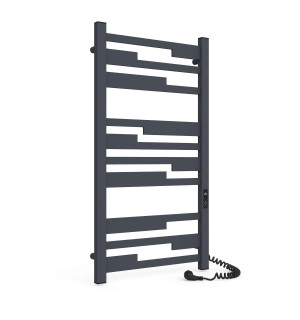 Электрический полотенцесушитель Laris Зебра Тетрис ЧК(ГМ)10 500 х 1000 Э (подкл. справа)