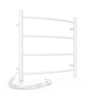 Электрический полотенцесушитель Laris Зебра Классик ЧК4 500 х 500 Э (подкл. слева) S3