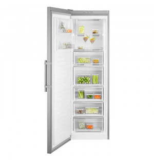 Окремостояча морозильна камера Electrolux LUS7ME28X No Frost 186 см нержавіюча сталь