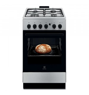 Плита газова Electrolux LKG504001X нержавіюча сталь