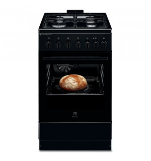 Плита комбінована Electrolux LKK560010K чорний