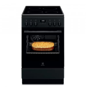 Плита електрична Electrolux LKR520275K керамічна поверхня чорний