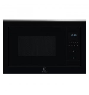 Вбудована мікрохвильова піч з грилем Electrolux LMS4253TBX нержавіюча сталь/чорна панель