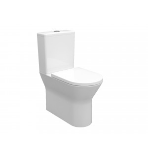 Унітаз підлоговий Imprese LEDNICE 66х36х85.5 rimless гор випуск нижн підв сидіння duroplast Slim slow-closing c06207900
