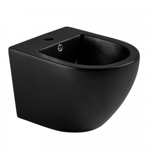 Біде підвісне Imprese LESNA BLACK 49.5х37х32.5 чорне матове i11547 black