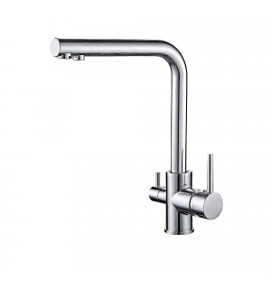 Смеситель для кухни VBI GEMINI CHROME на две воды VBI-055001CH