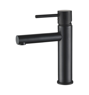 Смеситель для раковины VBI LIRIO BLACK низкий VBI-050500BL