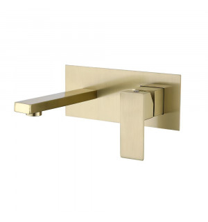 Смеситель для умывальника VBI LORENO BRUSHED GOLD скрытого монтажа VBI-050212BG