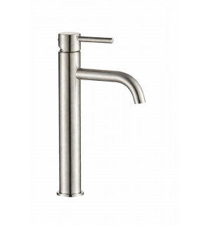 Смеситель для умывальника VBI MILANO NICKEL высокий VBI-050101NI