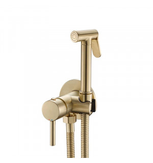 Набор гигиенического душа VBI MILANO BRUSHED GOLD VBI-050105BG